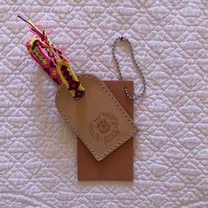 NWT Consuela Luggage Tag with Braided Bracelet to Attach